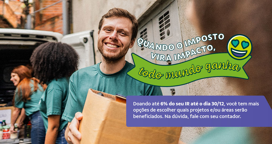 Como destinar parte do IRPF para ajudar projetos sociais?