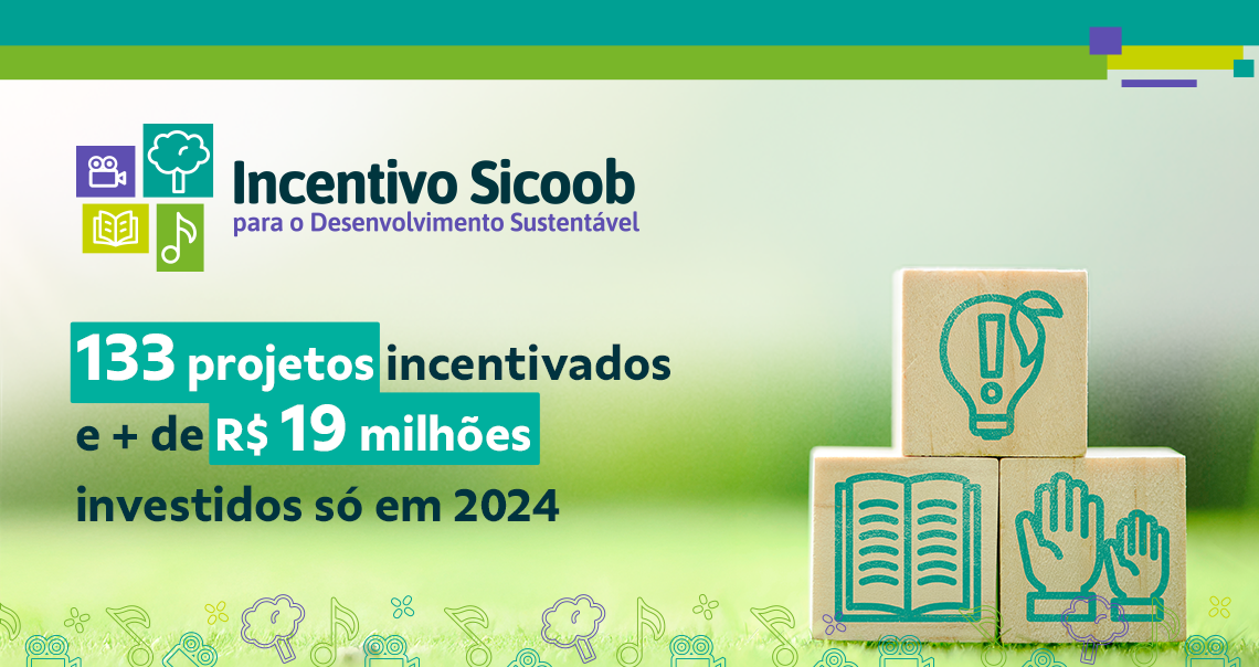 Incentivo Sicoob para o Desenvolvimento Sustentável em 2024